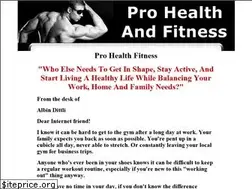 Sites similar to prohealthfitness.info