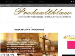 Sites similar to prohealthlaw.com