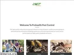 Sites similar to prohealthpestcontrol.com