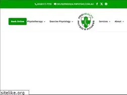 Sites similar to prohealthphysio.com.au