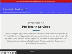 Sites similar to prohealthservices.org