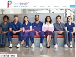 Sites similar to prohealthstaffing.com