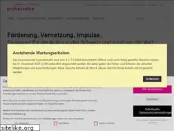 Sites similar to prohelvetia.org