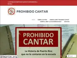 Sites similar to prohibidocantar.wordpress.com
