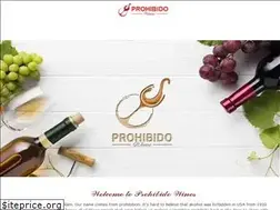 Sites similar to prohibidowines.com
