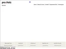 Sites similar to proholz-kaernten.at
