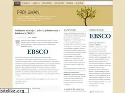 Sites similar to prohuman.sk