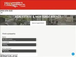 Sites similar to proimmobilierhypotheque.com