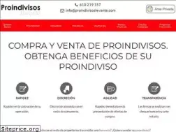 Sites similar to proindivisoslevante.com