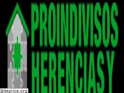 Sites similar to proindivisosyherencias.es