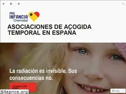 Sites similar to proinfanciachernobyl.org