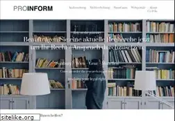 Sites similar to proinform.at