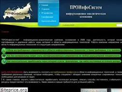 Sites similar to proinfosystem.com