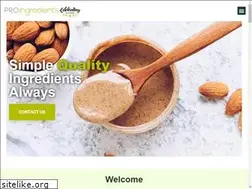 Sites similar to proingredients.com