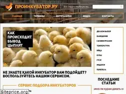 Sites similar to proinkubator.ru