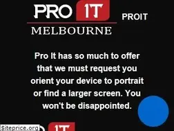 Sites similar to proitmelbourne.com.au
