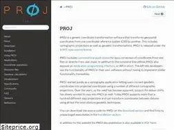 Sites similar to proj.org