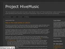 Sites similar to project-hivemusic.blogspot.com