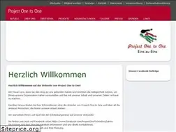 Sites similar to project-one-to-one.com