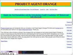Sites similar to projectagentorange.com