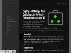 Sites similar to projectatomic.io