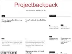 Sites similar to projectbackpack.org