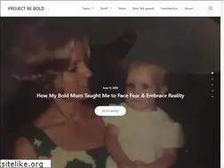 Sites similar to projectbebold.com