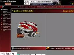 Sites similar to projectbronco.com