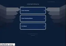 Sites similar to projectgutenberg.org