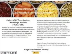 Sites similar to projecthopefoodbank.org