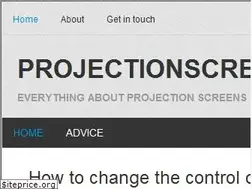 Sites similar to projectionscreen.net