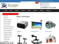 Sites similar to projectionscreens.in