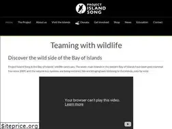 Sites similar to projectislandsong.co.nz
