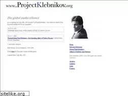 Sites similar to projectklebnikov.org
