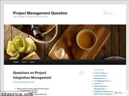Sites similar to projectmanagementquestion.wordpress.com