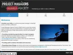Sites similar to projectmanagersagainstpoverty.org