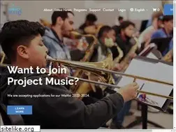 Sites similar to projectmusic.org