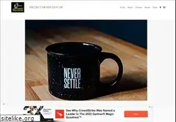 Sites similar to projectnevergiveup.com