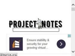Sites similar to projectnotes.org
