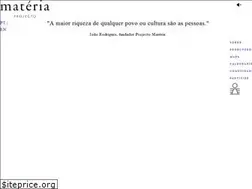 Sites similar to projectomateria.pt