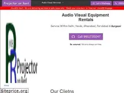 Sites similar to projectoronrent.in