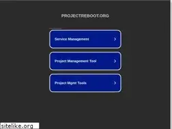 Sites similar to projectreboot.org