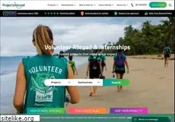 Sites similar to projects-abroad.com.au