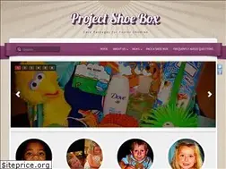 Sites similar to projectshoebox.org