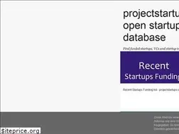 Sites similar to projectstartups.com