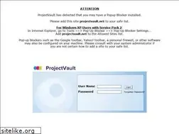 Sites similar to projectvault.net