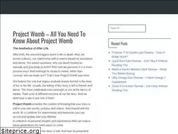 Sites similar to projectwomb.com