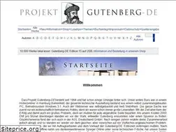 Sites similar to projekt-gutenberg.org