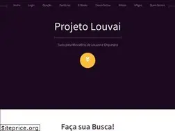 Sites similar to projetolouvai.com.br