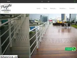 Sites similar to projetomadeiras.com.br